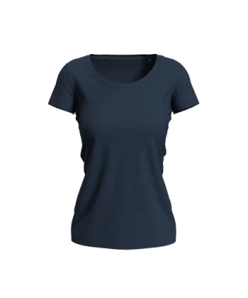 T-Shirt für Damen mit Aufdruck Claire Crew Neck ST9700 Stedman