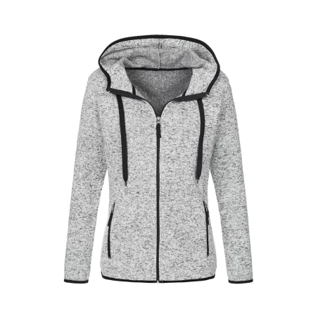 Blouson polaire pour femmes avec imprimé Knit Fleece Jacket ST5950 Stedman