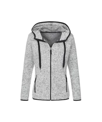 Blouson polaire pour femmes avec imprimé Knit Fleece Jacket ST5950 Stedman