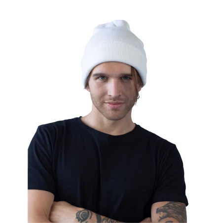 Czapka zimowa unisex z nadrukiem Original Cuffed Beanie CB45 Beechfield