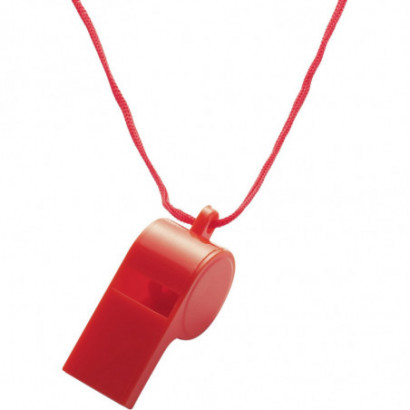  Whistle with neck cord 