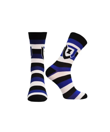 Patterned socks with logo