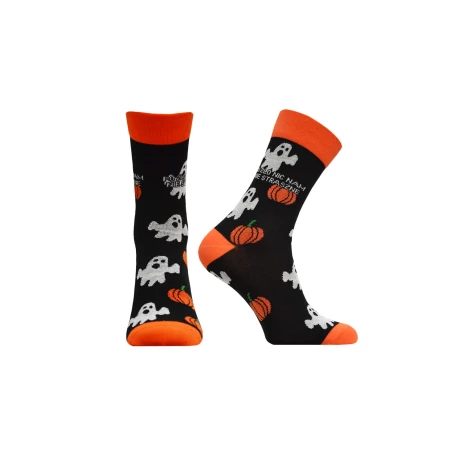 Patterned socks with logo