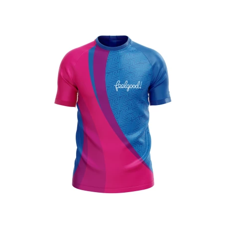 T-shirt de sport pour enfants avec imprimé Basic Sublimation