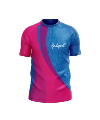 T-shirt de sport pour enfants avec imprimé Basic Sublimation