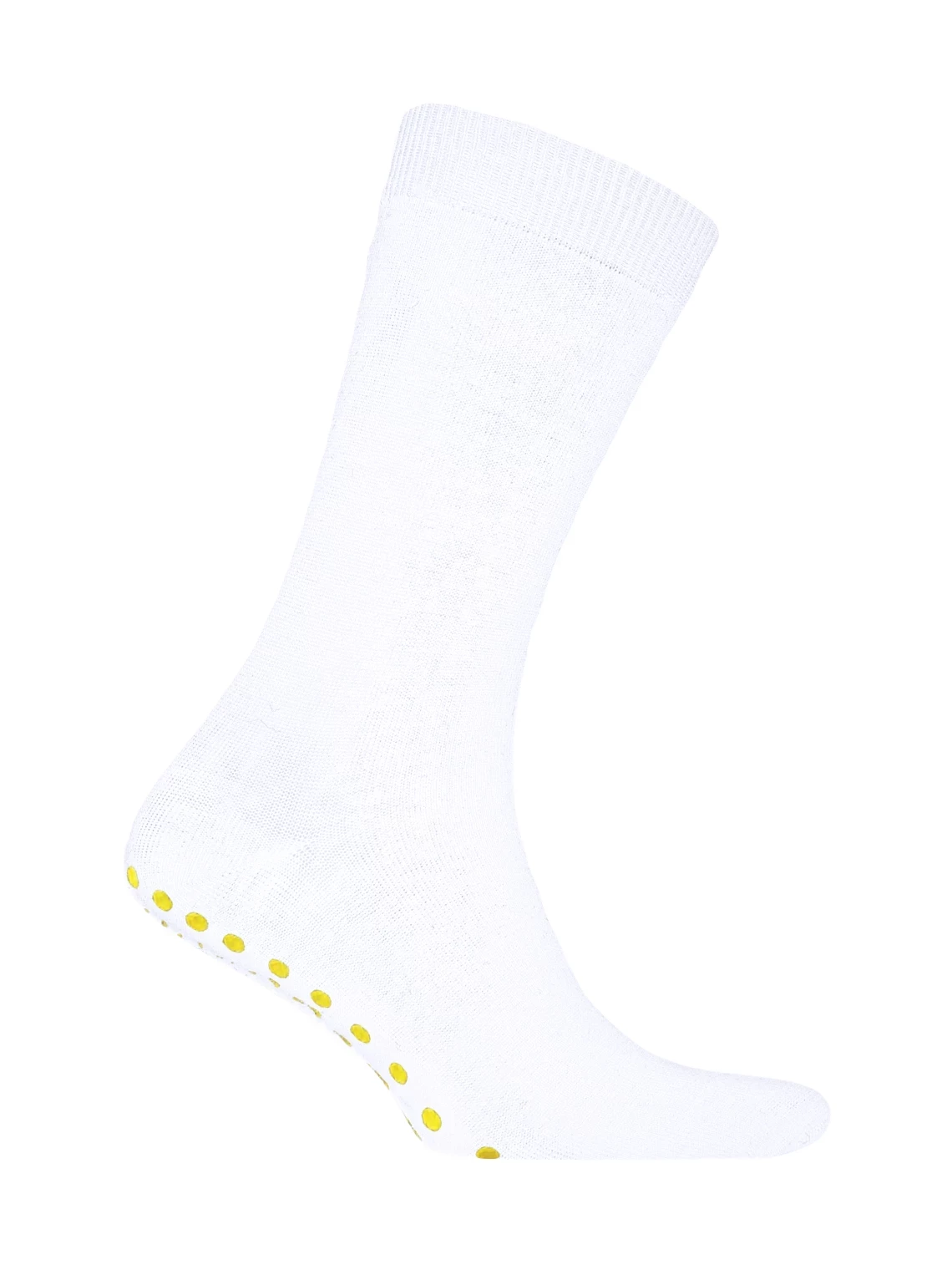 Full terry non-slip socks with logo