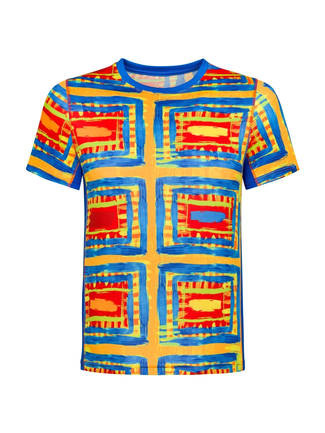 T-shirt de course homme SQUARES