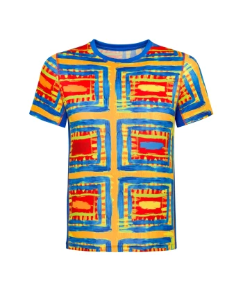 T-shirt de course homme SQUARES