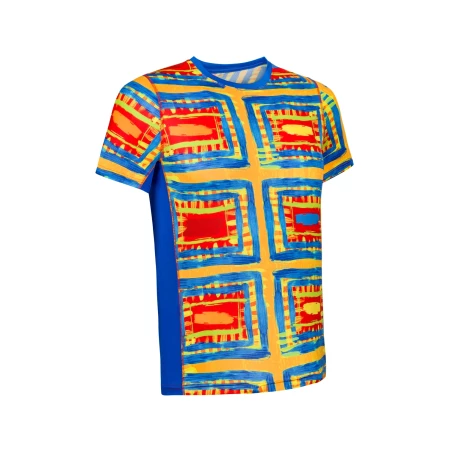 T-shirt de course homme SQUARES