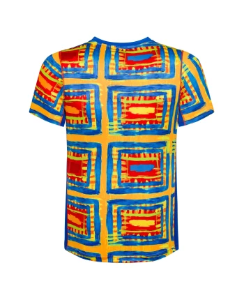 T-shirt de course homme SQUARES