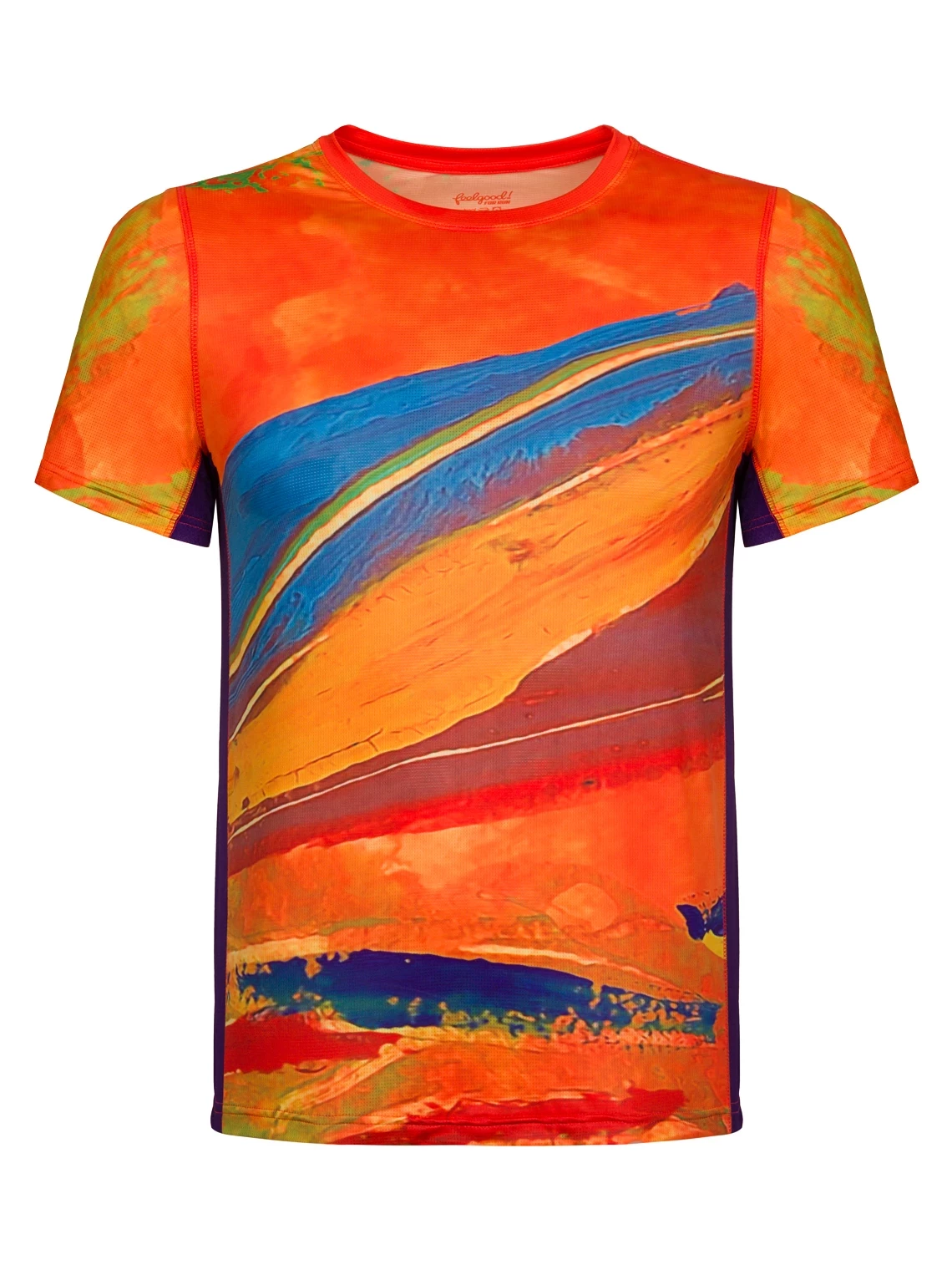 Men's running shirt RICE FIELDS