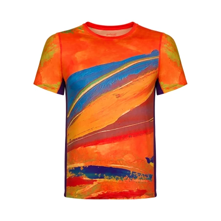 Men's running shirt RICE FIELDS