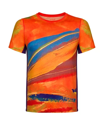 Men's running shirt RICE FIELDS