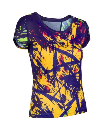 T-shirt de course femme GRAFFITI