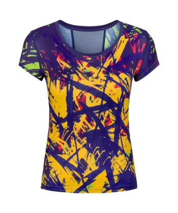 T-shirt de course femme GRAFFITI