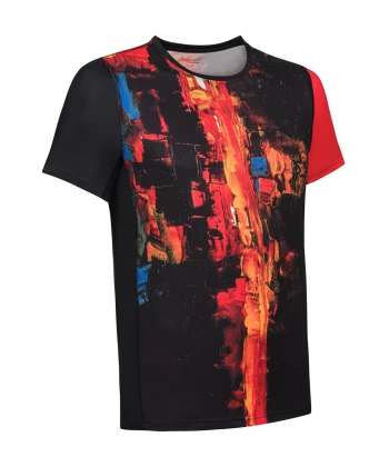 Men's running shirt VOLCANO