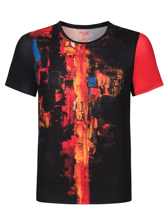 Men's running shirt VOLCANO