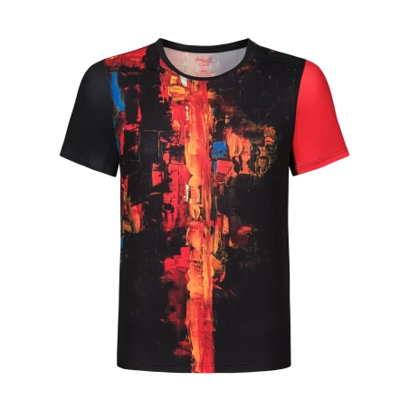 T-shirt de course homme VOLCANO