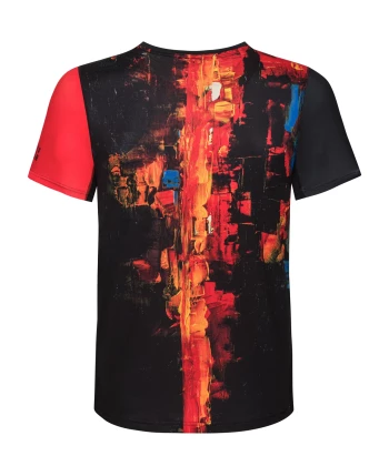 T-shirt de course homme VOLCANO