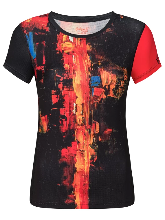 Women's running shirt VOLCANO