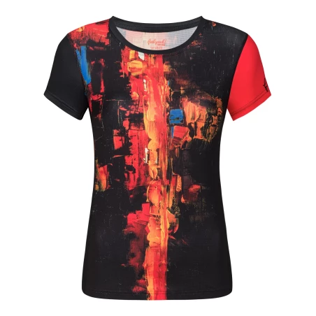 T-shirt de course femme VOLCANO