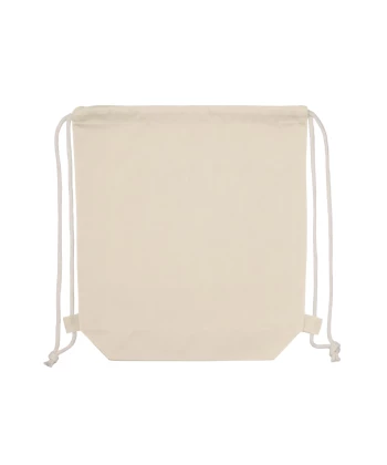 Sac à dos en coton avec imprimé Bottom Up 140g