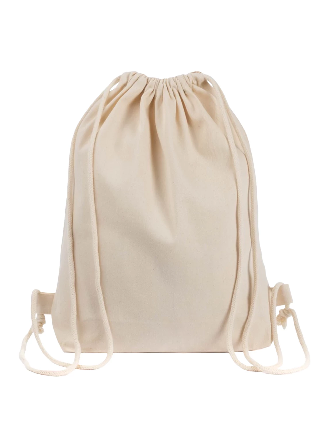 Sac à dos en coton avec imprimé Bottom Up 140g