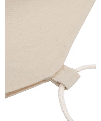 Sac à dos en coton avec imprimé Bottom Up 220g