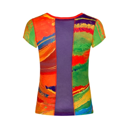 Women's running shirt RICE FIELDS