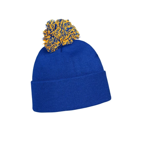 Winter Hat with Print WinterHead Promotional with Pom-Pom