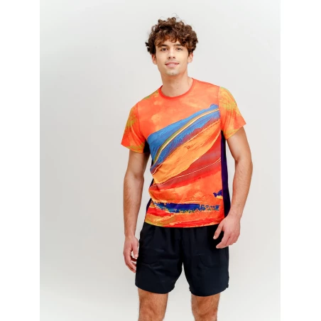 T-shirt de course homme RICE FIELDS