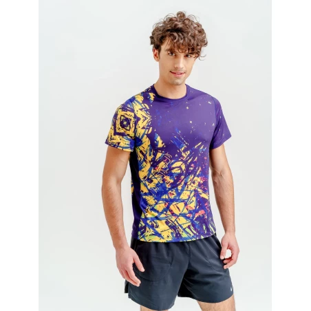 T-shirt de course homme GRAFFITI