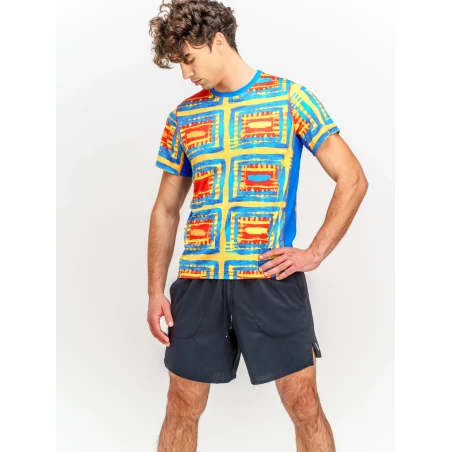 T-shirt de course homme SQUARES