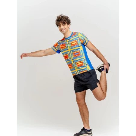 Men's running shirt SQUARES