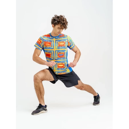 Men's running shirt SQUARES