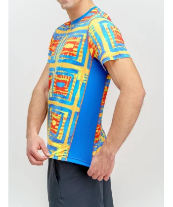 Men's running shirt SQUARES