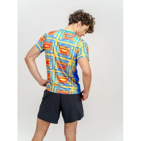 T-shirt de course homme SQUARES