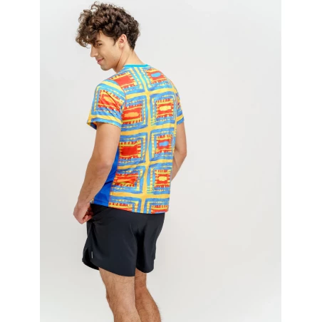 T-shirt de course homme SQUARES