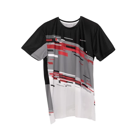 Teardrop sports shirt with print