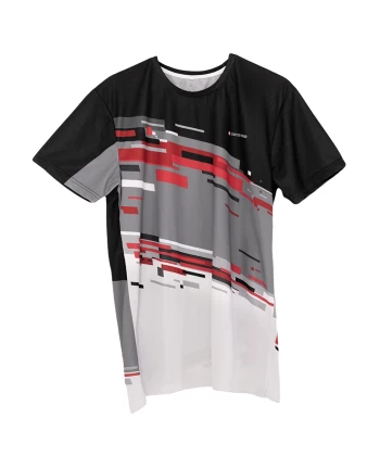 Teardrop sports shirt with print