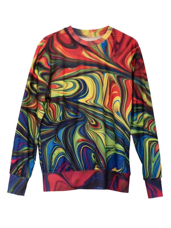 Unisex-Pullover mit Druck...