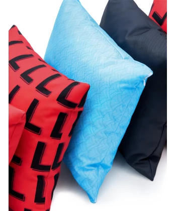 Coussins en microfibre avec imprimé ColorRush