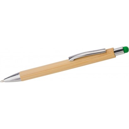 Bambusowy długopis, touch pen 